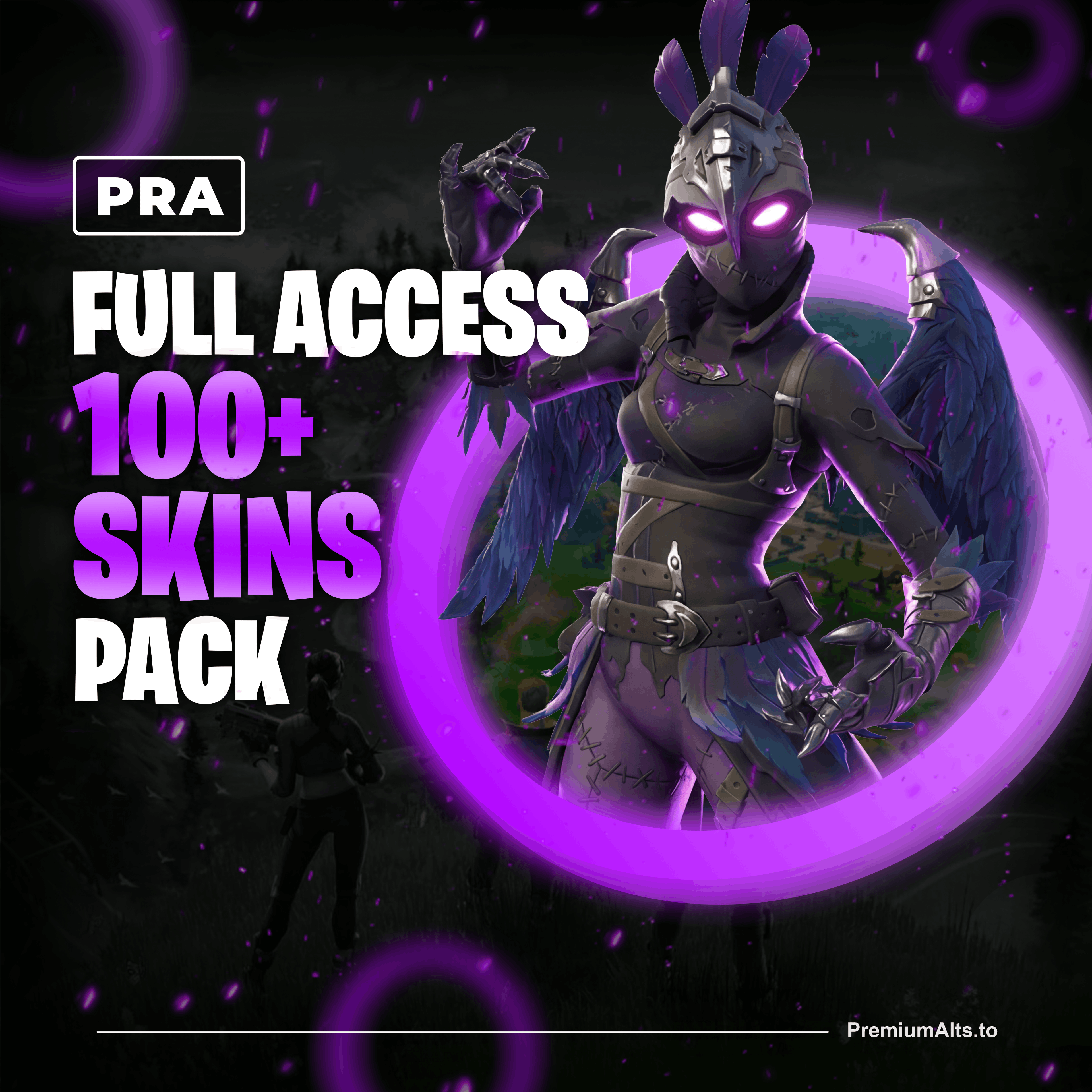 100+ Skins Fortnite Account