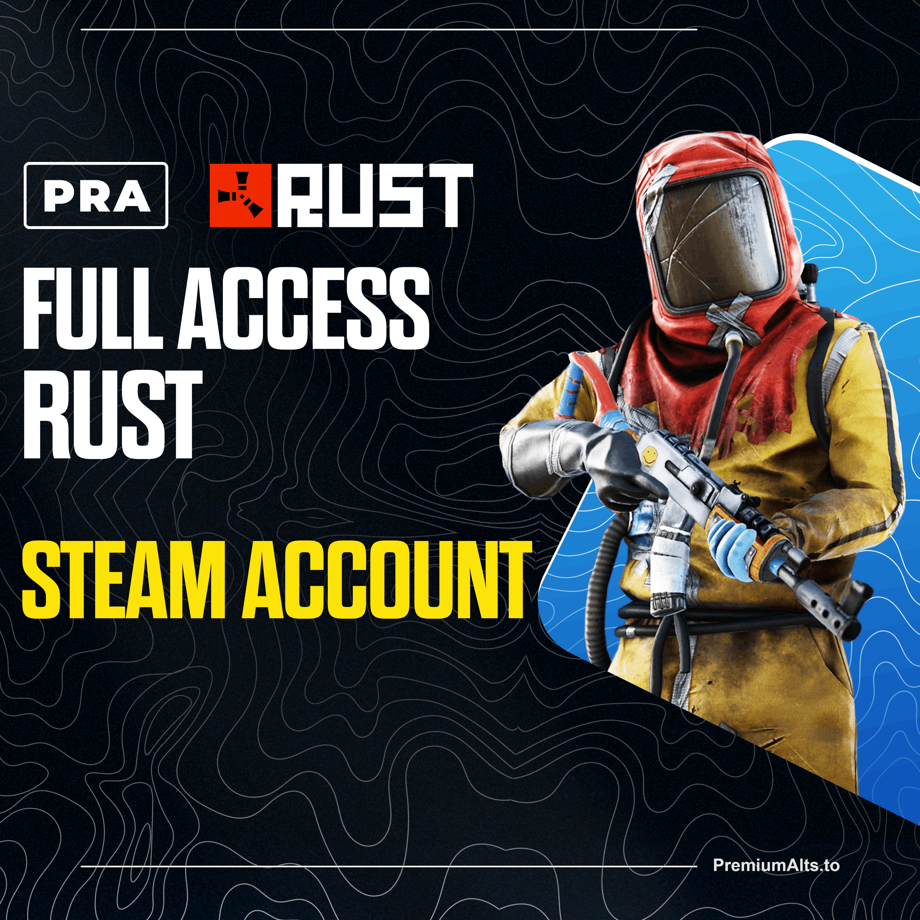 Rust Steam Account kaufen – 0 Spielstunden | Full Access