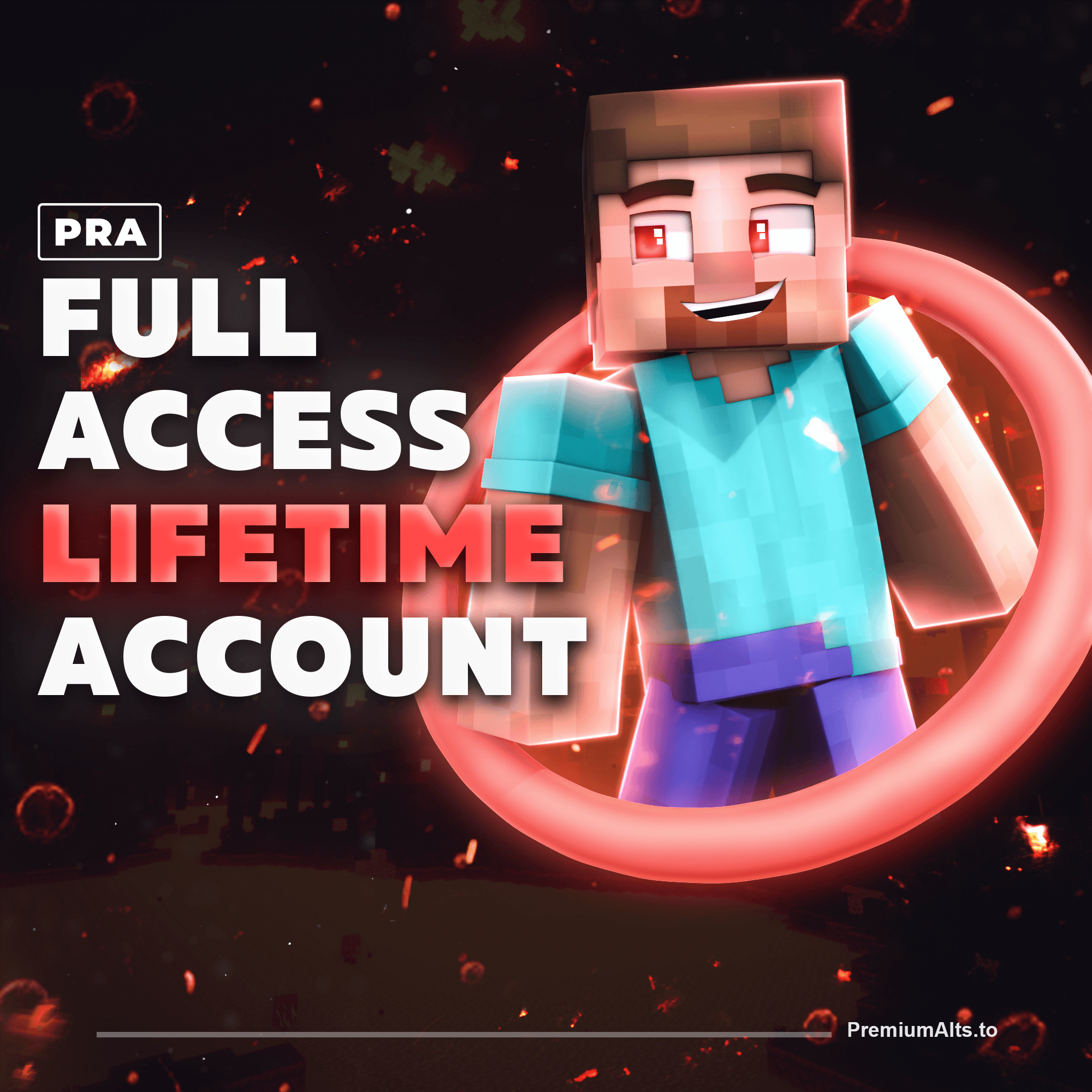Minecraft Lifetime Full Access Account