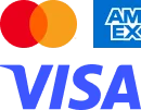 All major credit cards